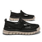 (⏳53% OFF)Men's Mesh Fisherman Sandals – Hook & Loop, Non-Slip for Wading & Fishing