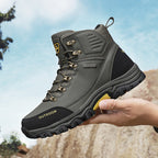 Men’s Waterproof Work & Hiking Boots – Wide Toe Box, Arch Support, Non-Slip Durable Sole, Built for All-Day Comfort