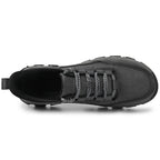 (💥Top Rated Choice) Men’s Handmade Leather Work Shoes – Waterproof, Arch Support, Pressure Relief, Wide Toe Box, Built for All-Day Comfort & Outdoor Use