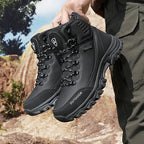 Men’s Waterproof Work & Hiking Boots – Wide Toe Box, Arch Support, Non-Slip Durable Sole, Built for All-Day Comfort