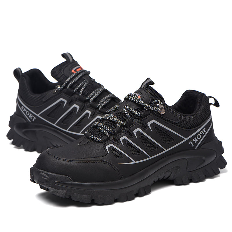 Men’s Steel Toe Work Shoes – Puncture-Resistant Midsole, Arch Support, Wide Fit, Lightweight, Comfortable & Non-Slip for Work & Outdoor Use