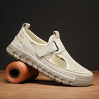 (⏳53% OFF)Men's Mesh Fisherman Sandals – Hook & Loop, Non-Slip for Wading & Fishing