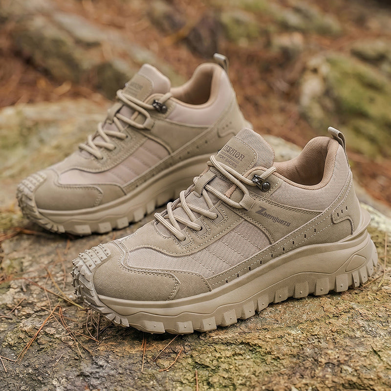 ⏰Limited Time Sale 70% OFF– Mens Orthopedic Support Anti-Puncture Hiking Boots Waterproof Anti-Sprain Work Boots