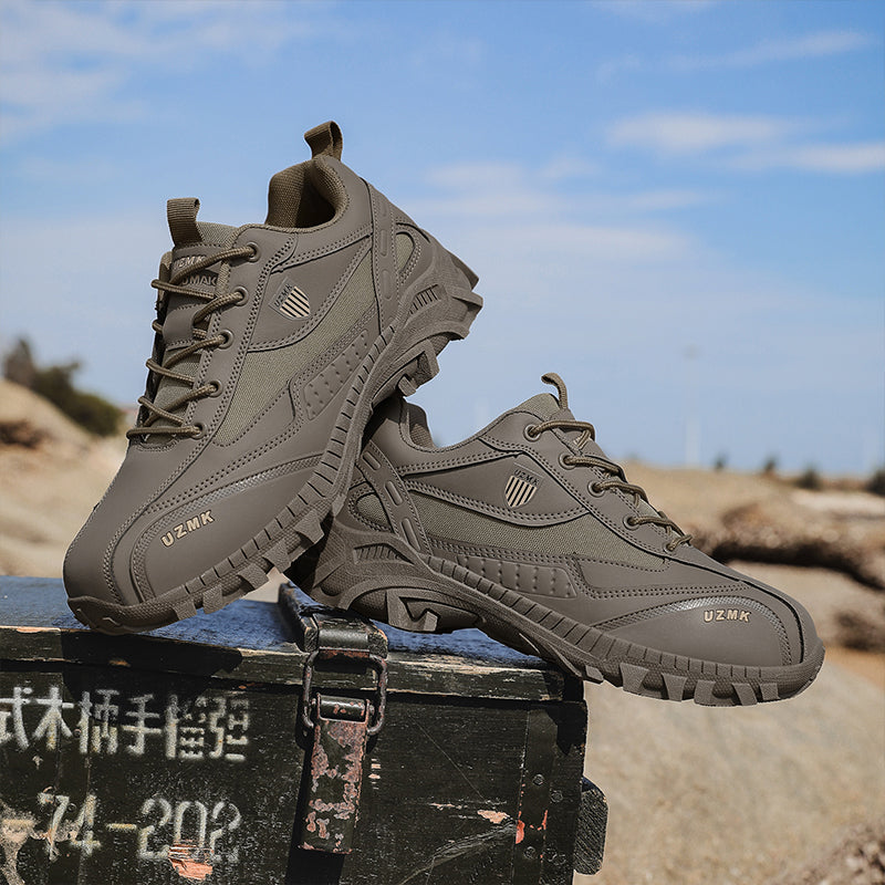 Men’s Composite Toe Tactical Work Shoes – Anti-Slip, Durable & Ankle Support for All-Day Protection