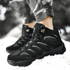 Men’s Orthotic Hiking Work Boots – Arch Support, Wide Toe Box, Protective Design, All-Day Stability