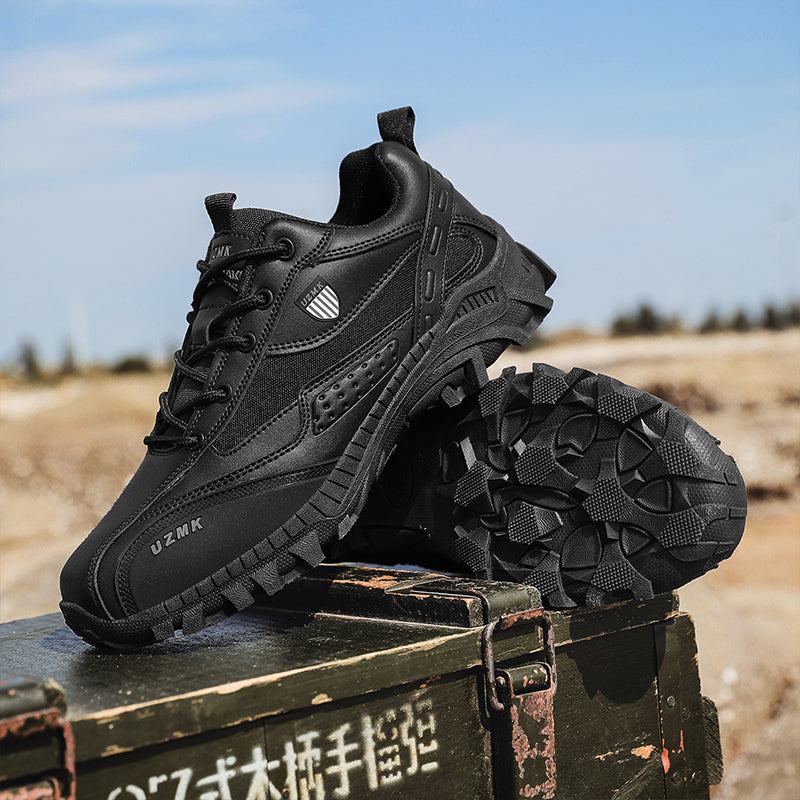 Men’s Composite Toe Tactical Work Shoes – Anti-Slip, Durable & Ankle Support for All-Day Protection