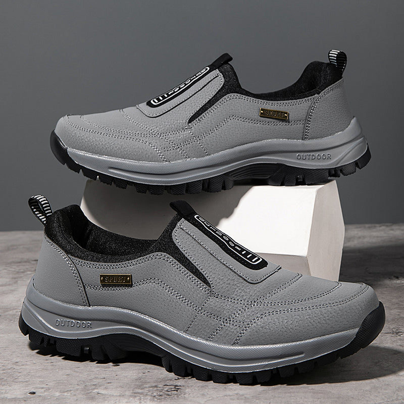 (🎁Free Socks And InsolesIncluded)Men's Comfortable Waterproof Orthopedic Walking Shoes Hiking Shoes(⏰Last Day 70% OFF🔥)