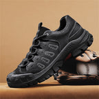 ✅ Built for Safety & Comfort – Men’s Steel Toe Safety Work Shoes, Puncture-Resistant, Arch Support, Wide Toe Box, Breathable, Lightweight & Slip-Resistant