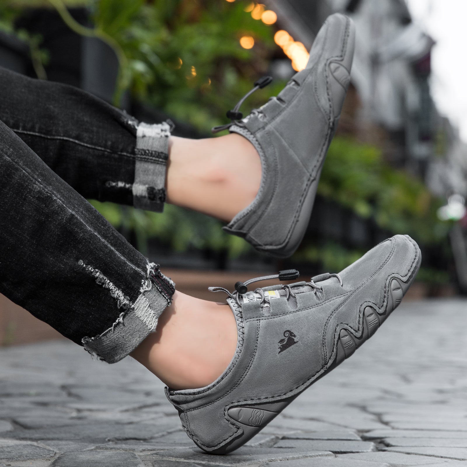 ⏰Limited-Time 70% OFF –Nubuck Leather Sportstyle Shoes-Arch Support, Non-Slip For Outdoor And Everyday