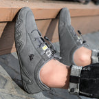 ⏰Limited-Time 70% OFF –Nubuck Leather Sportstyle Shoes-Arch Support, Non-Slip For Outdoor And Everyday