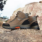 Men’s Waterproof Work & Hiking Boots – Wide Toe Box, Arch Support, Non-Slip Durable Sole, Built for All-Day Comfort