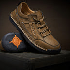 ⏰Limited-Time 70% OFF– Men’s Handmade Orthopedic Leather Shoes  Wide Toe Box, Waterproof, Arch Support & Pressure Relief