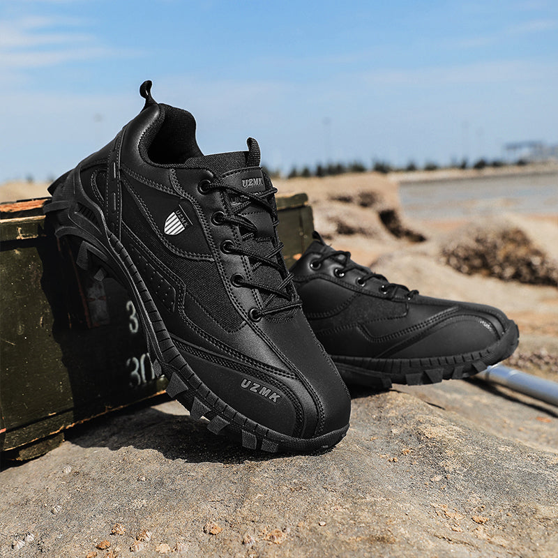 Men’s Composite Toe Tactical Work Shoes – Anti-Slip, Durable & Ankle Support for All-Day Protection