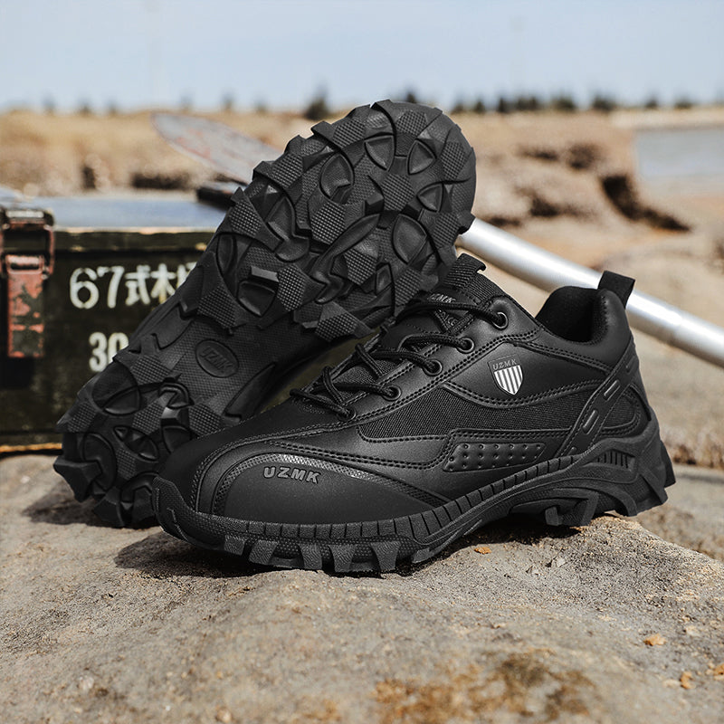 Men’s Composite Toe Tactical Work Shoes – Anti-Slip, Durable & Ankle Support for All-Day Protection