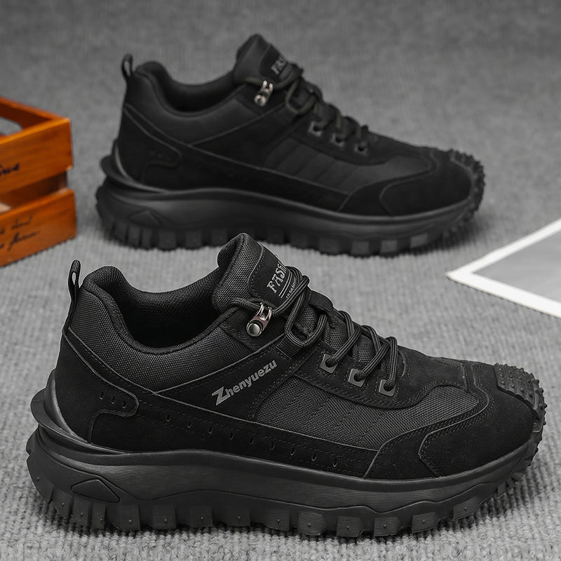 ⏰Limited Time Sale 70% OFF– Mens Orthopedic Support Anti-Puncture Hiking Boots Waterproof Anti-Sprain Work Boots