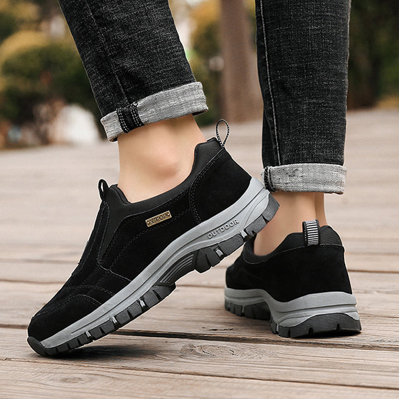 (🎁Free Socks And InsolesIncluded)Men's Comfortable Waterproof Orthopedic Walking Shoes Hiking Shoes(⏰Last Day 70% OFF🔥)