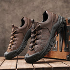 ✅ Built for Safety & Comfort – Men’s Steel Toe Safety Work Shoes, Puncture-Resistant, Arch Support, Wide Toe Box, Breathable, Lightweight & Slip-Resistant