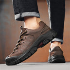 ✅ Built for Safety & Comfort – Men’s Steel Toe Safety Work Shoes, Puncture-Resistant, Arch Support, Wide Toe Box, Breathable, Lightweight & Slip-Resistant