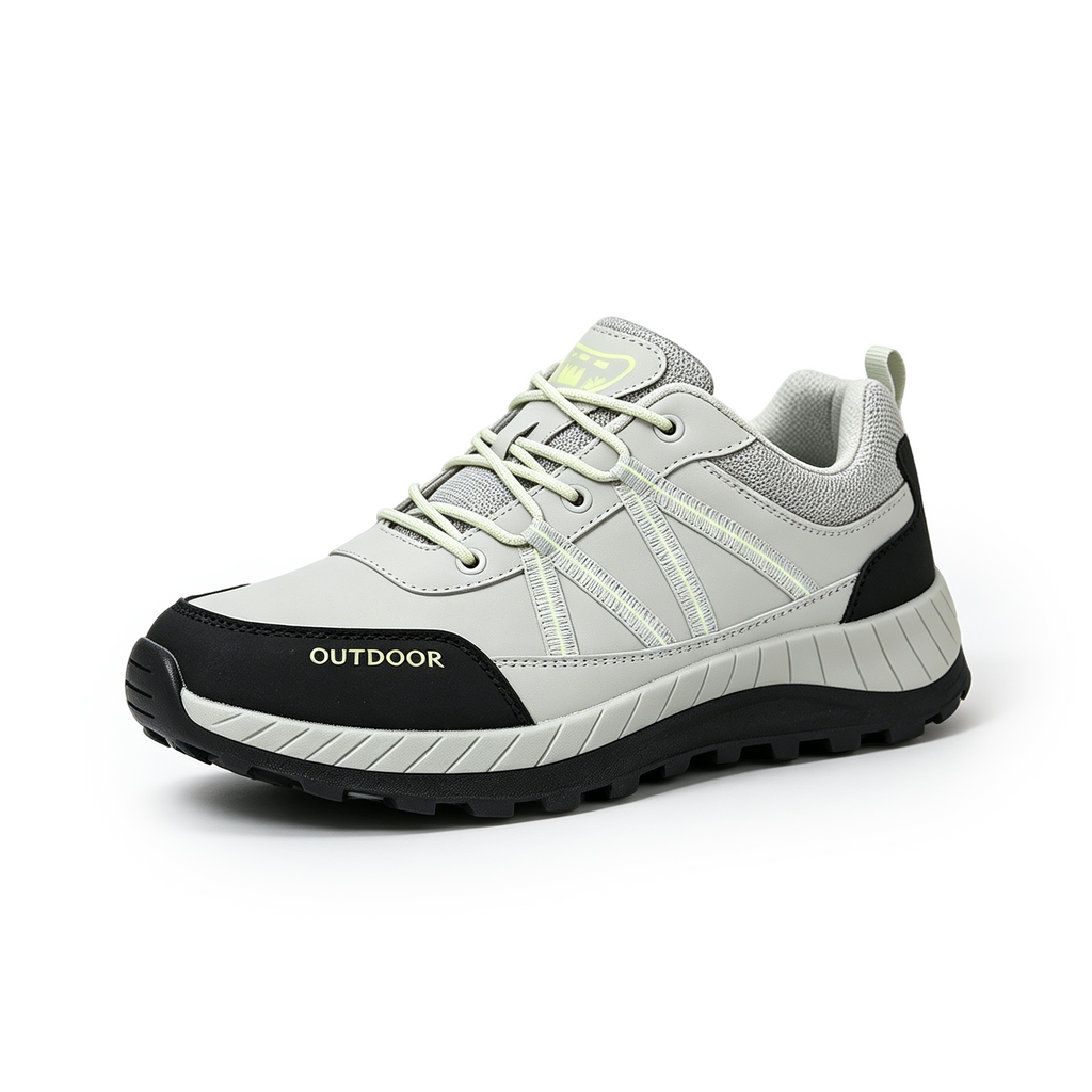 🔥 70% OFF — LIMITED STOCK Men's Orthopedic Support Hiking Shoes - Waterproof, Wide Toe Box, Anti-Sprain Work Shoes