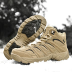 Men’s Orthotic Hiking Work Boots – Arch Support, Wide Toe Box, Protective Design, All-Day Stability