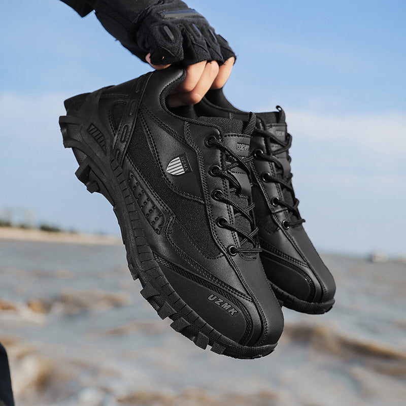 Men’s Composite Toe Tactical Work Shoes – Anti-Slip, Durable & Ankle Support for All-Day Protection