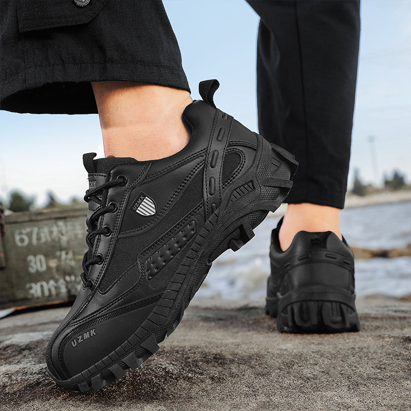 Men’s Composite Toe Tactical Work Shoes – Anti-Slip, Durable & Ankle Support for All-Day Protection