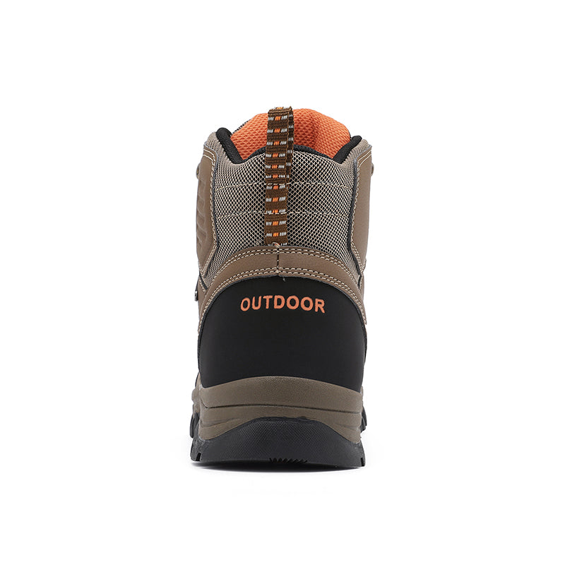 Men’s Waterproof Work & Hiking Boots – Wide Toe Box, Arch Support, Non-Slip Durable Sole, Built for All-Day Comfort