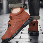MEN’S Easy-On Waterproof Work Boots for Outdoor Jobs