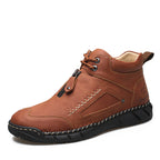 MEN’S Easy-On Waterproof Work Boots for Outdoor Jobs