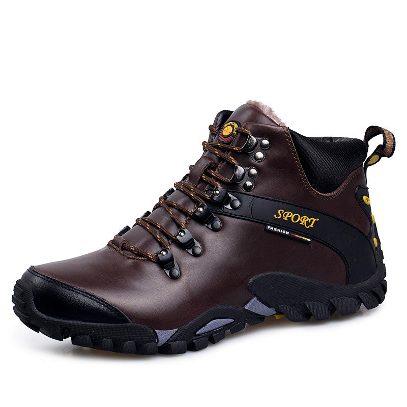 ⏰Limited Time Sale 70% OFF-Men’s Handmade Premium Leather Slip-On Driving Boots – Wide Toe, Arch Support, Waterproof, Pressure Relief, Non-Slip Sole for Casual, Travel&Outdoor
