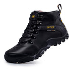⏰Limited Time Sale 70% OFF-Men’s Handmade Premium Leather Slip-On Driving Boots – Wide Toe, Arch Support, Waterproof, Pressure Relief, Non-Slip Sole for Casual, Travel&Outdoor