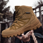 Men’s Orthopedic Safety Boots with Arch & Ankle Support – Waterproof & Anti-Puncture