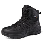 Men’s Orthopedic Safety Boots with Arch & Ankle Support – Waterproof & Anti-Puncture
