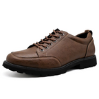 Men’s Handcrafted Leather Business Shoes – Arch Support, Height Increasing & Wide Toe Box