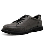 Men’s Handcrafted Leather Business Shoes – Arch Support, Height Increasing & Wide Toe Box