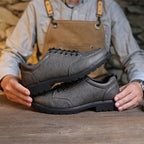 Men’s Handcrafted Leather Business Shoes – Arch Support, Height Increasing & Wide Toe Box