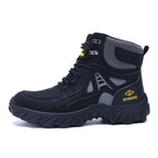 Men’s Steel Toe Orthotic Work Boots – Puncture-Resistant, Waterproof, Non-Slip, All-Day Comfort