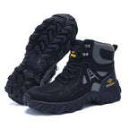 Men’s Steel Toe Orthotic Work Boots – Puncture-Resistant, Waterproof, Non-Slip, All-Day Comfort