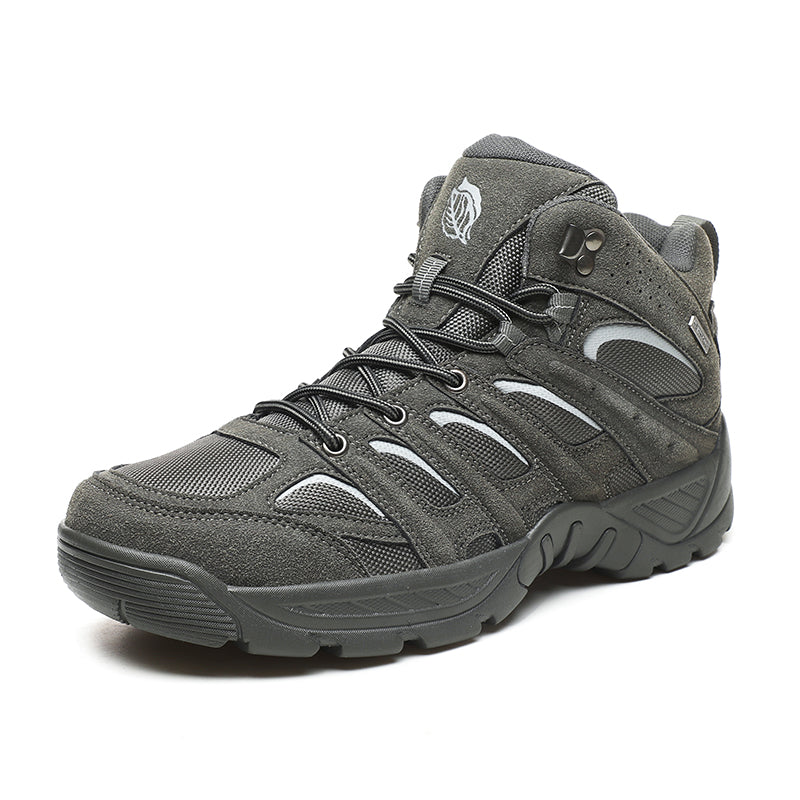 Men’s Orthotic Hiking Work Boots – Arch Support, Wide Toe Box, Protective Design, All-Day Stability