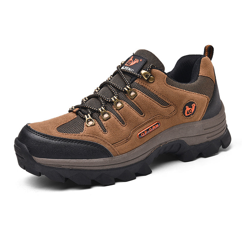 Men's Outdoor Hiking Shoes - Max Grip, Tough Durable, Cushion Comfort, All-Day Wear