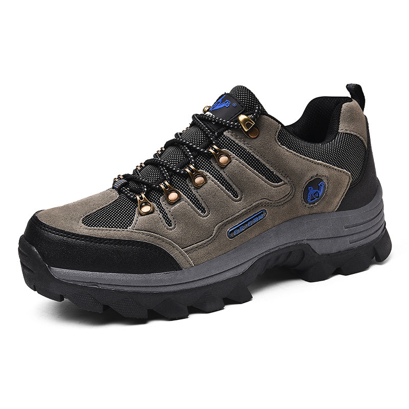 Men's Outdoor Hiking Shoes - Max Grip, Tough Durable, Cushion Comfort, All-Day Wear