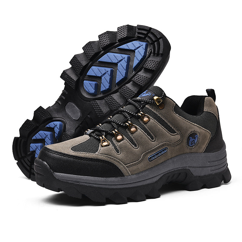 Men's Outdoor Hiking Shoes - Max Grip, Tough Durable, Cushion Comfort, All-Day Wear