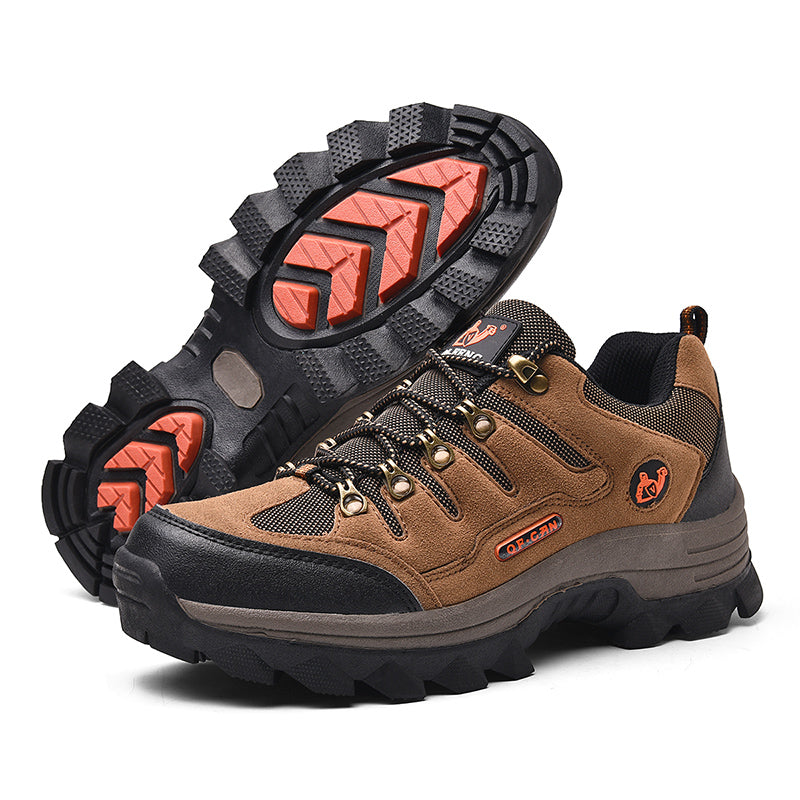 Men's Outdoor Hiking Shoes - Max Grip, Tough Durable, Cushion Comfort, All-Day Wear