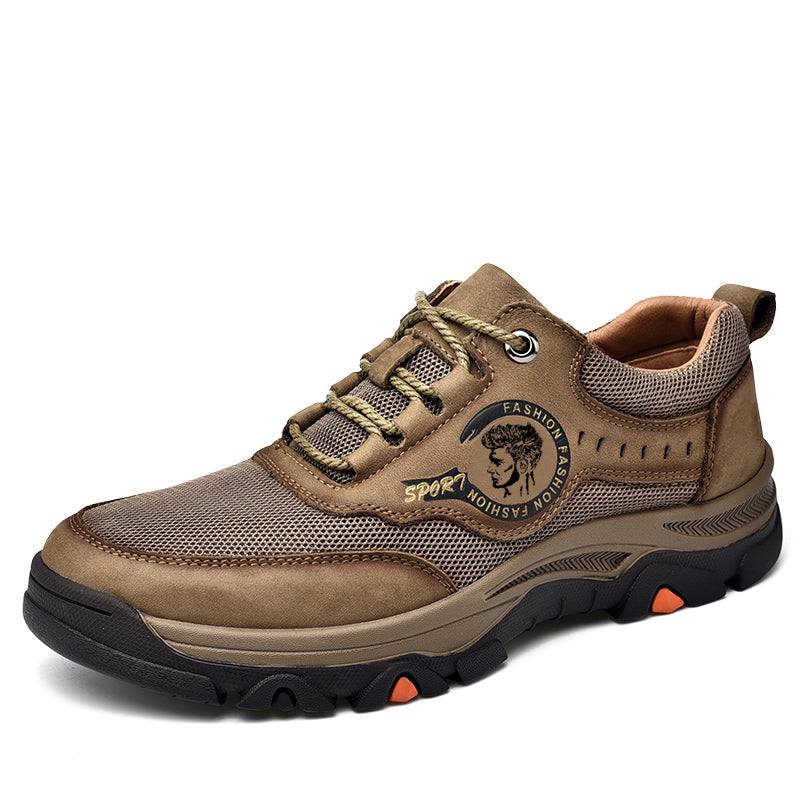 ⏰Limited-Time 70% OFF – Men's Outdoor Hiking Work Shoes – Ultimate Pain Relief, Waterproof, Non-Slip, Arch & Ankle Support