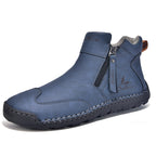 🥇#1 Best-Selling Men's Orthopedic Leather Boots – Waterproof, Arch Support, Slip-Resistant, All-Day Comfort, Pain Relief
