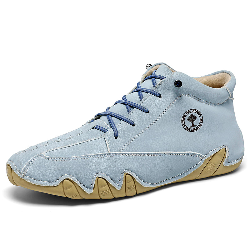 ⏰Limited Time Sale 70% OFF– Mens Casual Driving Shoes-Wide Toe, Arch Support, Waterproof, Pressure Relief Walking Sneakers