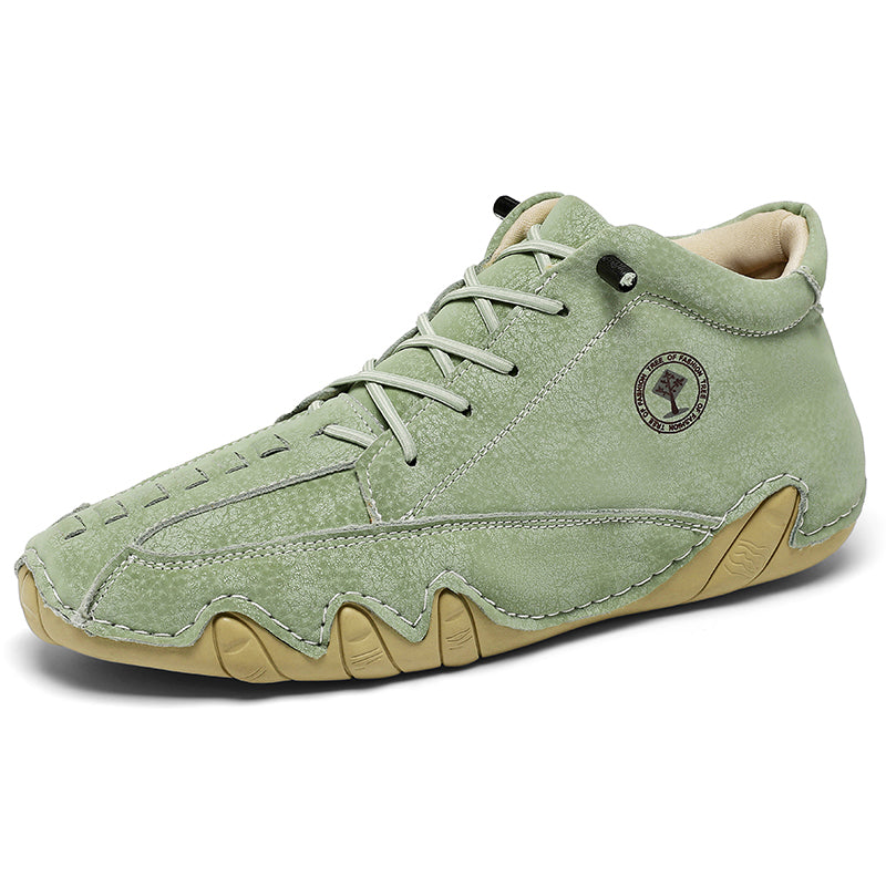 ⏰Limited Time Sale 70% OFF– Mens Casual Driving Shoes-Wide Toe, Arch Support, Waterproof, Pressure Relief Walking Sneakers