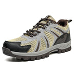 Men’s Steel Toe Safety Sneakers – Breathable Mesh, Lightweight Comfort, Non-Slip Grip & Puncture-Resistant Protection
