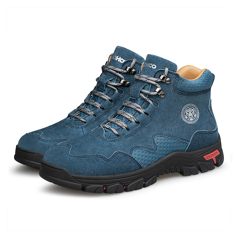 ⏰Limited-Time 70% OFF – Men’s Orthopedic Handmade Leather Driving Boots–Pressure Relief, Waterproof, Slip-Resistant, Wide Toe, Arch&Ankle Support for Everyday
