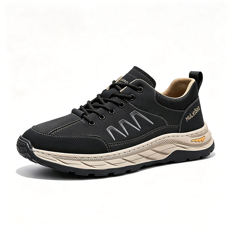 ⏰Limited-Time 70% OFF – Men's Orthopedic Hiking Shoes - Slip-Resistant, Waterproof, Wide Toe Box with Arch Support